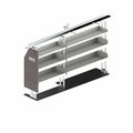 Kd Oficina EFRHD12015 12-Series Low Shelving Unit with Extension Frame KD3583091